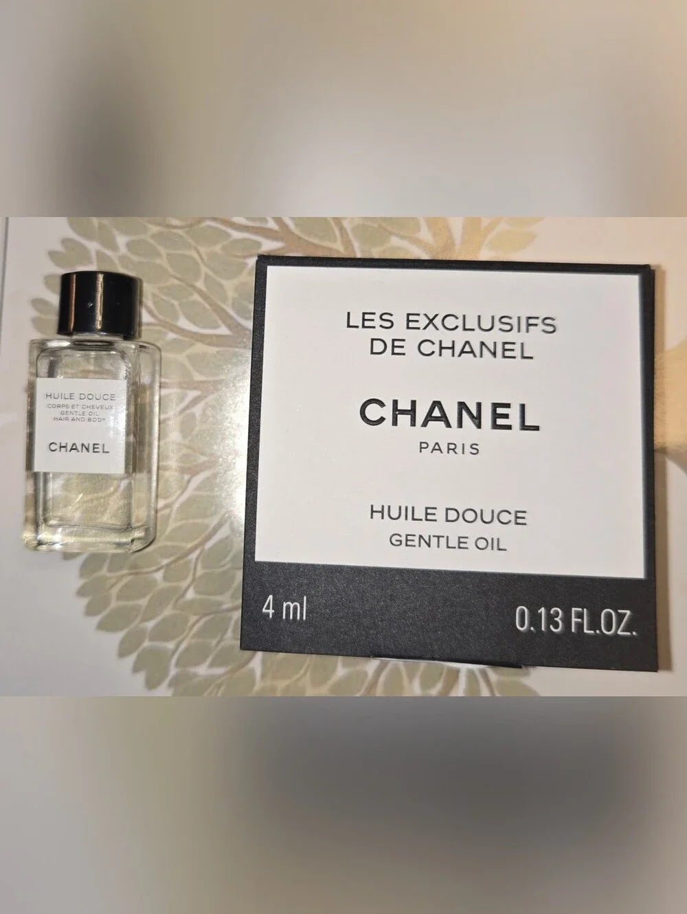 Chanel Les Exclusifs Huile Douce Gentle Oil Hair & Body 4 Ml New!